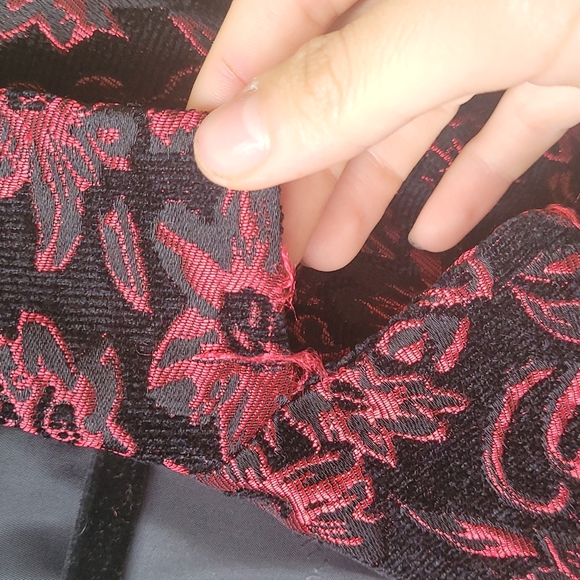 Metallic floral design Vanity Fair Blazer Sz XL - Picture 4 of 4